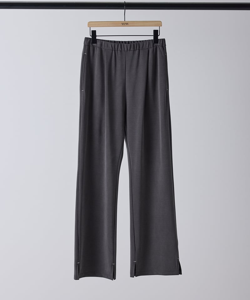 YENN イエン SIDE SLIT SLACKS サイドスリットスラックス