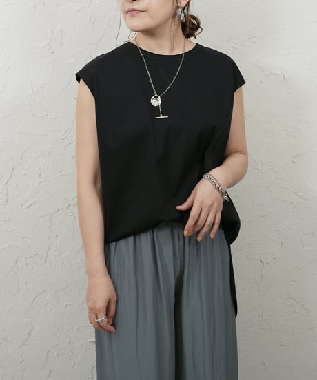 Frenchsleeve top【khakiラスト1点】
