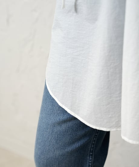 Shirring cuffs　tunic shirt【ラスト2点】