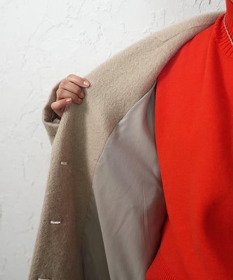 Wool long chester coat  残りわずか