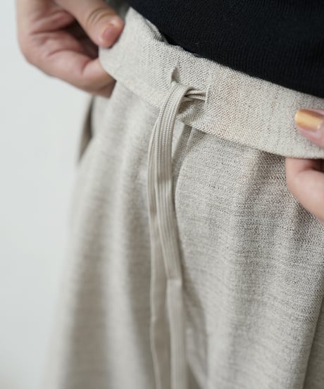 Tuck straight　wide Pants【charcoalラスト1.2点】