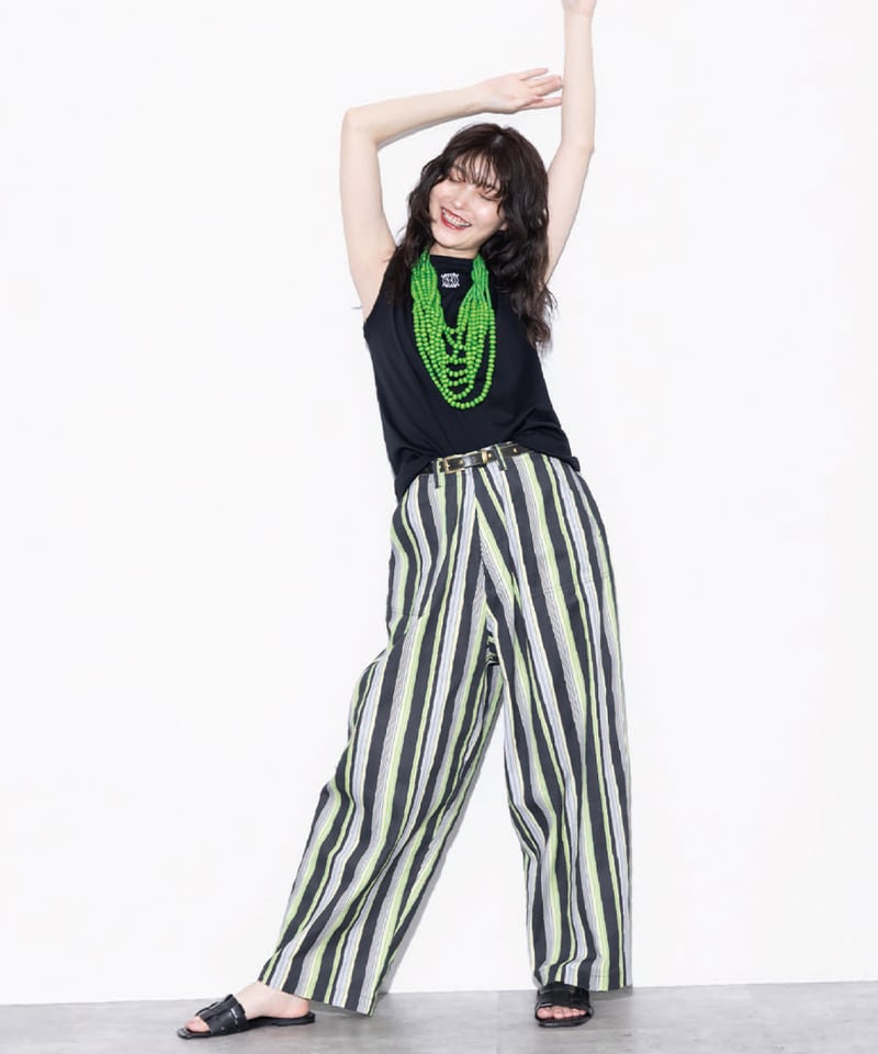 MARGAUX VINTAGE】 ご予約 マルチストライプパンツ | select sho