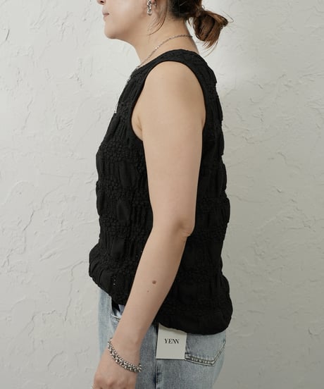 SHRUNK LACE TANKTOP【ラスト1点】