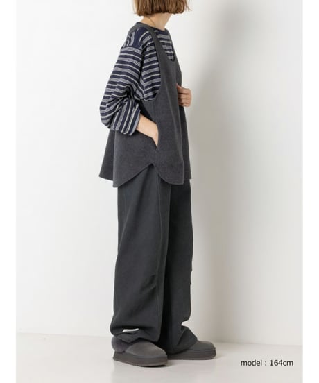 【YENN】　ご予約  W FACE OVER VEST