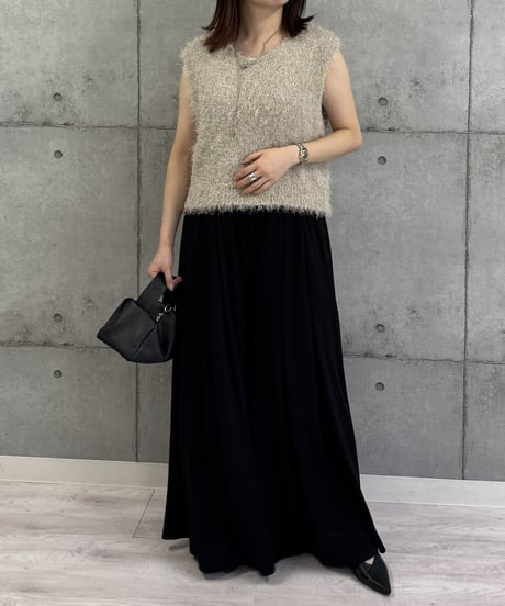 Liren別注size Tuck wide easy pants【ラスト1点！】