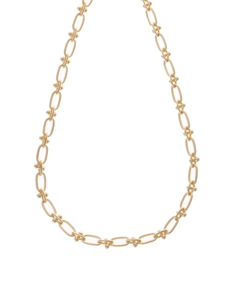 Oval link chain necklace