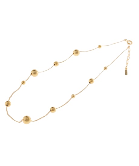 Rhythm ball necklace【ラスト2点】
