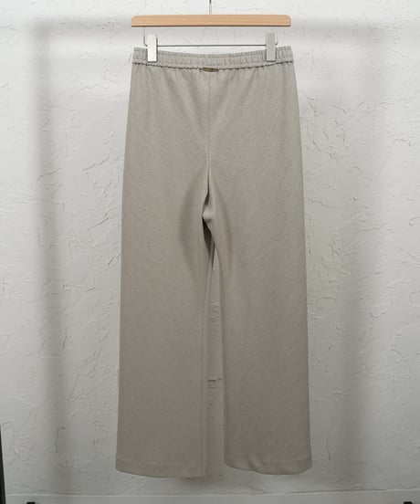 Linen touch　bias pants