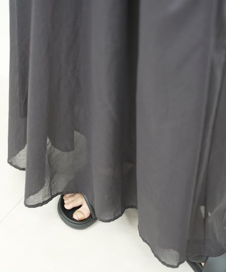 Cotton waist drost dress