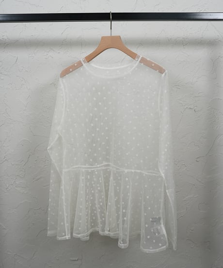 Dot tule tunic【ラスト1点】