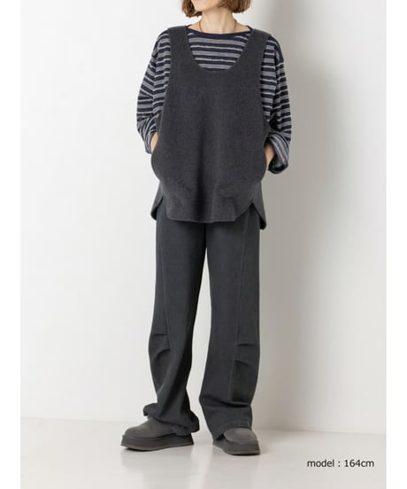 【YENN】　ご予約  W FACE OVER VEST