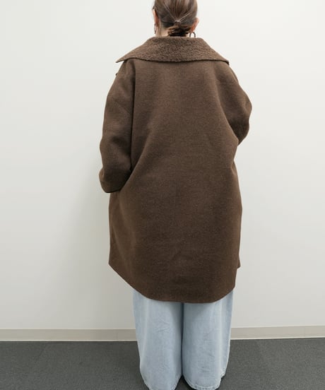 【CYNICAL】ご予約  　ボアスライバーリバーシブルロングコート