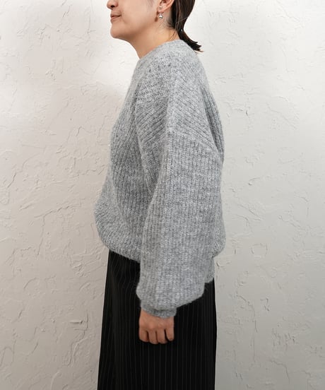 Wool knit【Whiteラスト2点】