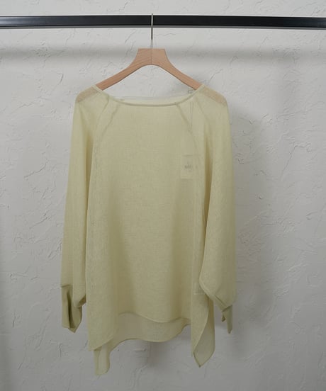 Raglan sleeve loose tops【blackラスト1点】