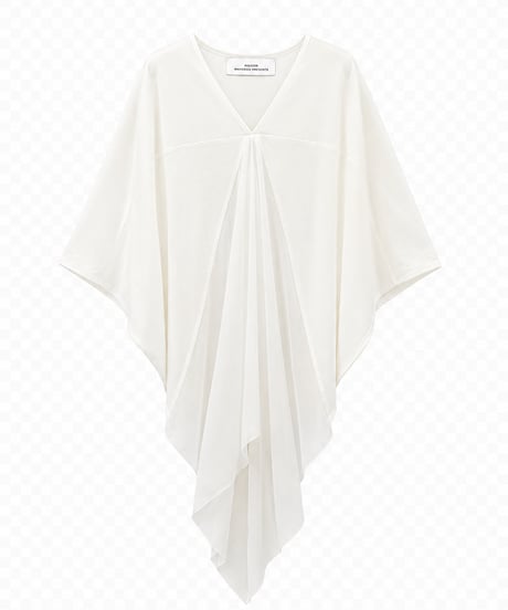【MAISON MAVERICK】　ご予約  Back Ribbon Drape Tunic