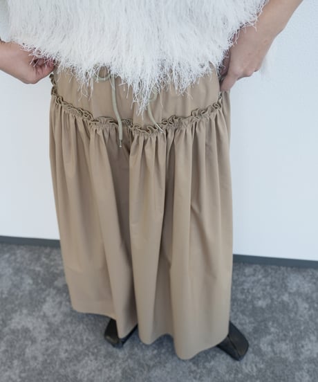 CYAN tokyo× Liren別注size Frill gather buggy pants 【残り僅か】