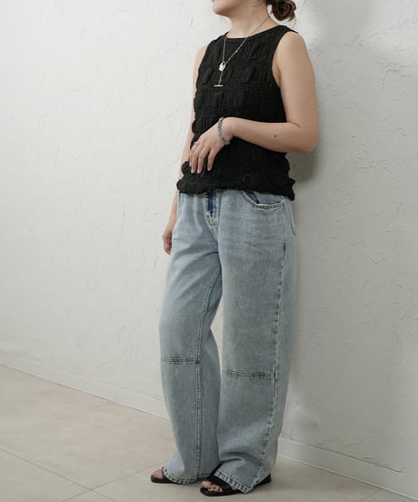 SHRUNK LACE TANKTOP【ラスト1点】