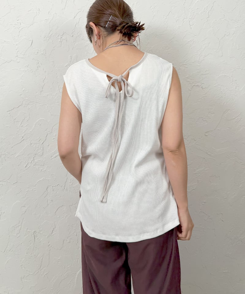 Choker rib tank【ラスト1.2点】 | select shop Liren