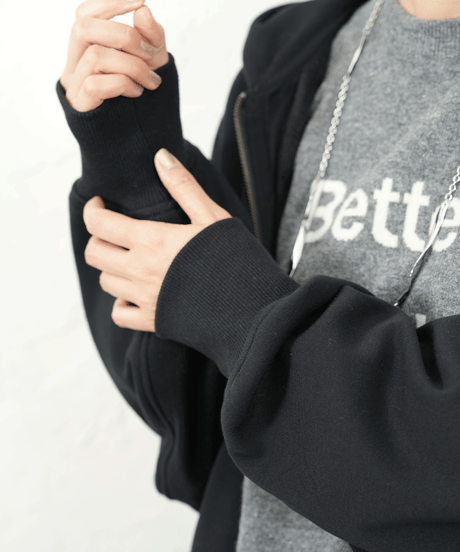 FAMMET hoodie blouson【offラスト1点】
