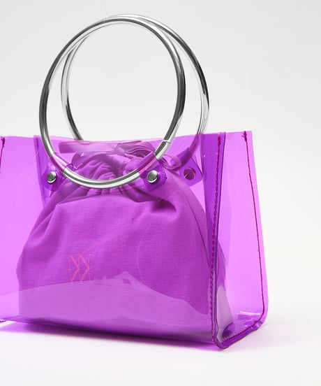 【YENN】　ご予約 RING CLEAR BAG MINI