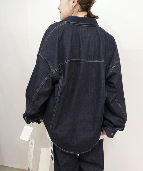 【cafune】　ご予約  DENIM shirts jacket