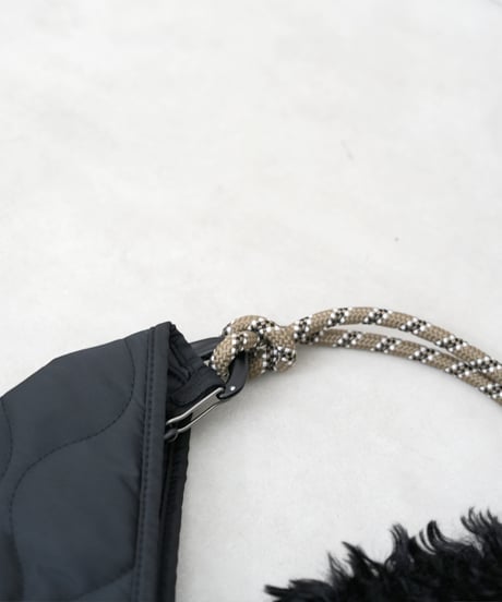 【Risley×outdoor】quilting fur triangle bag M ラスト2点！