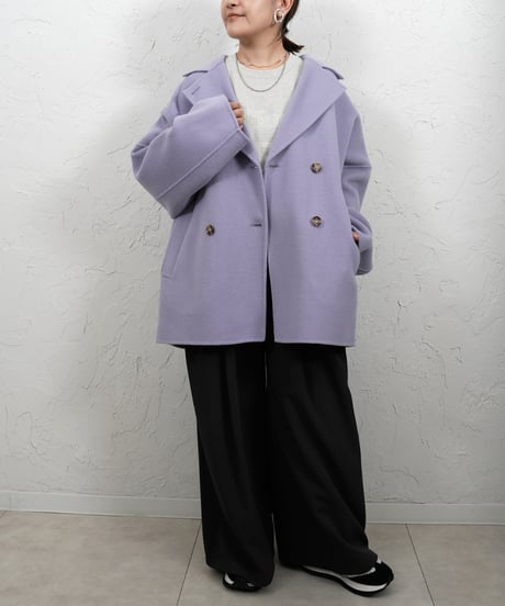 PECOLAM wool P coat ラスト2点