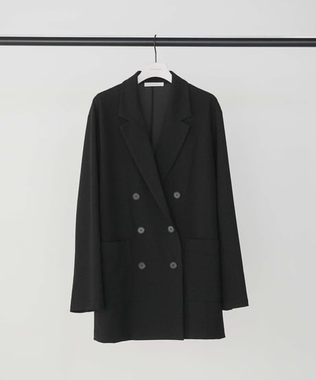 Soft rib long light Jacket