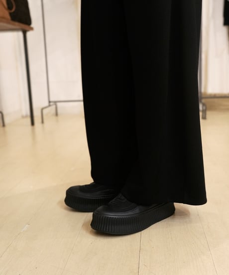 Cow leather　ZIP sneakers【ラスト1点】