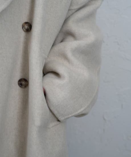 PECOLAM wool P coat ラスト2点
