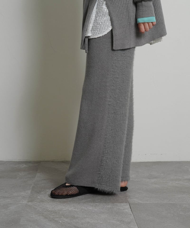 CYAN tokyo】 ご予約 シャギーコンビニットワイド | select shop L