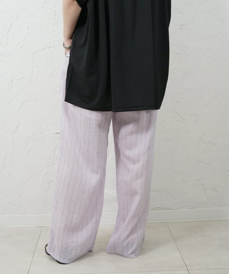 SHEER STRIPE EASY PT【ラスト1点】