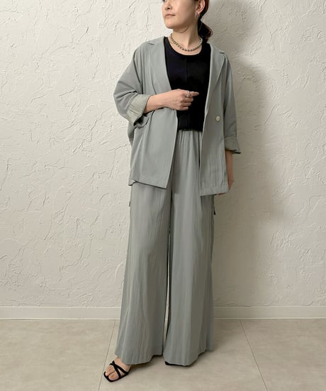 Sheer dolman jacket【grayラスト1点】
