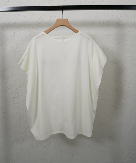 LA VAGUEtuck sleeve Tshirt【残り僅か！】