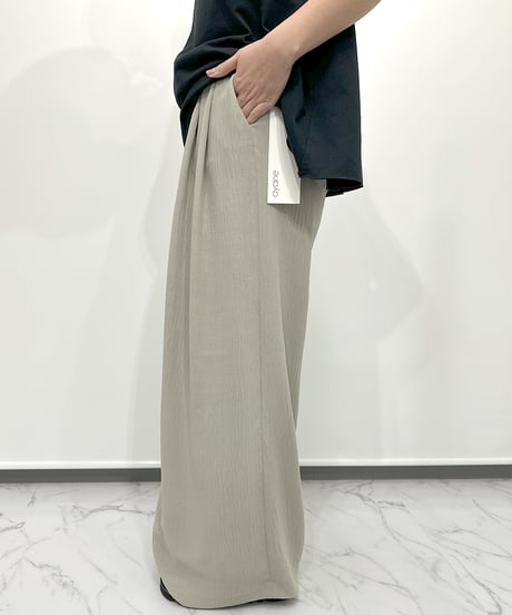 【ayane】ご予約  タックワイドパンツ