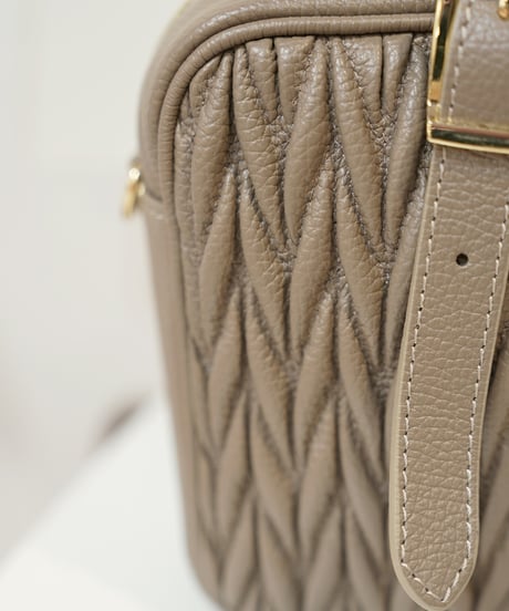 【MARLON 】　ご予約   DOLLARO　leather hand bag