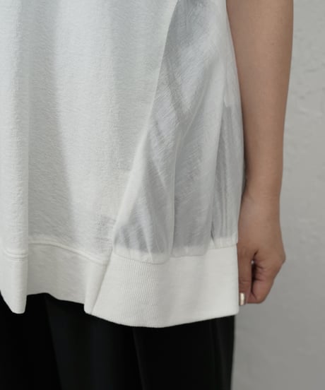 Switching　flare Tee