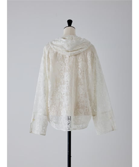 PORTABLE LACE HOODIE