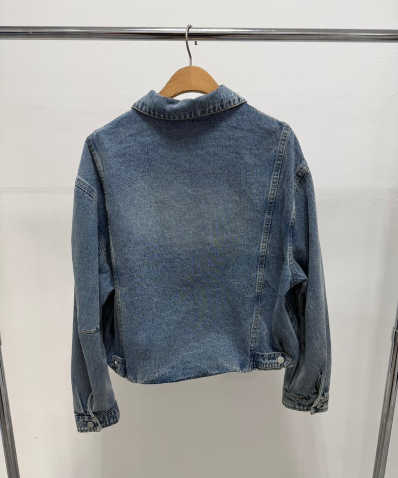 ROSIEE】 ご予約 ジップデニムジャケット | select shop Liren