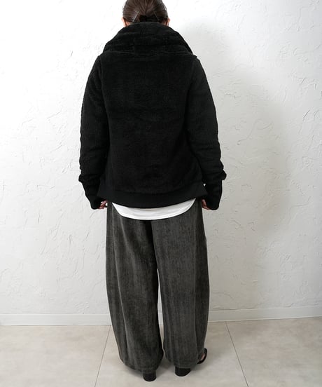 【MAISON MAVERICK PRESENTS】ご予約 大ヒット！ Hight-Neck Zipup Boa