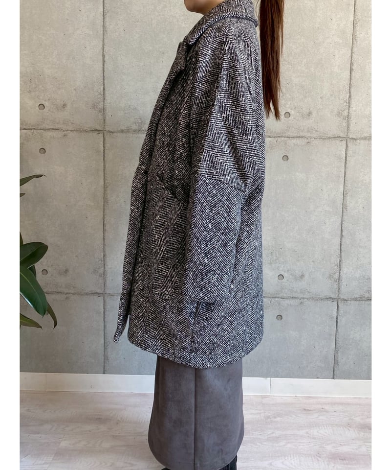 ROSIEE】 ご予約 再販！軽量裏起毛コクーンコート | select shop