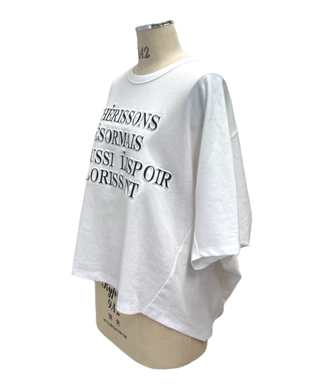 【ayane】ご予約  3DロゴプリントTシャツ
