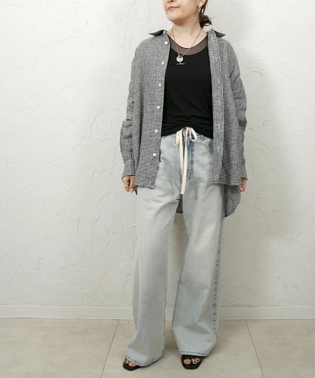 ご予約　再再再販！sheer switching tank