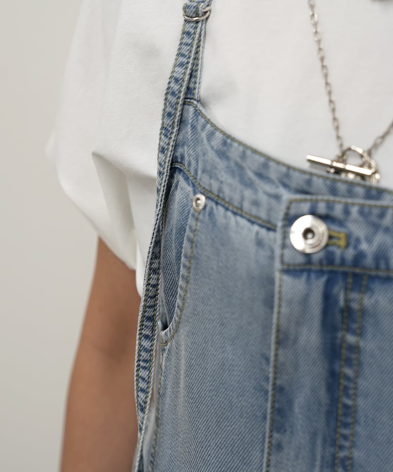 ayane デニムサロペットスカート未使用 サロペット スカート 20代 30代 40代 50代 レディース オールインワン