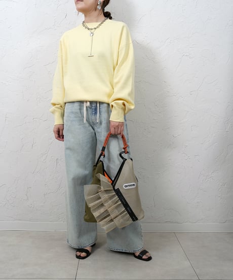 Frill mesh triangle　bag 残りわずか！