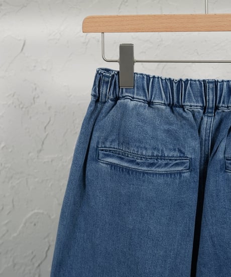 2way waist design tuck curve pants