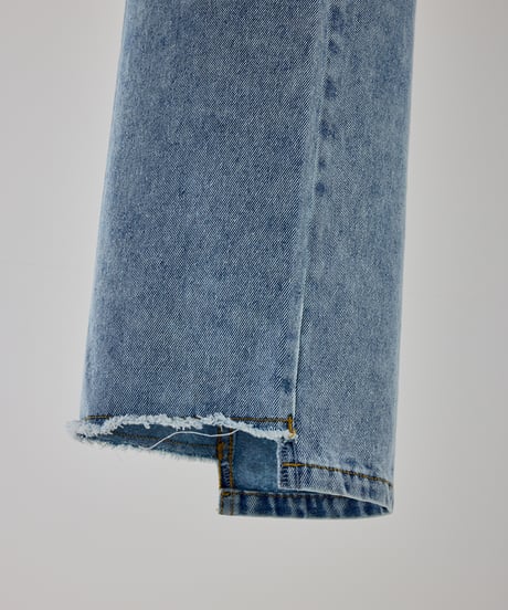 TUCK BELT DENIM PT【ラスト1点】