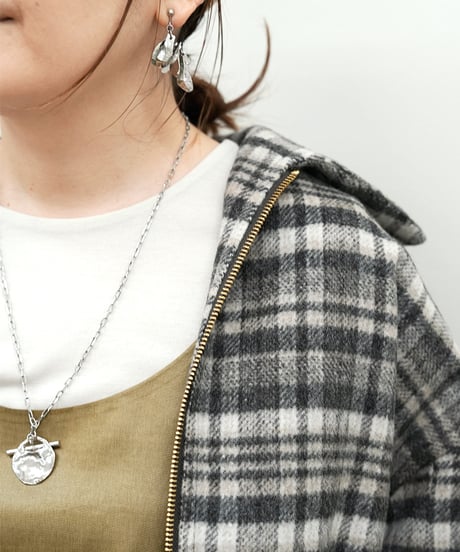 【Dignite collier】　ご予約  ジップアップショートＪＫ