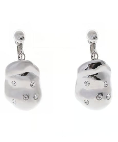 【Sea'ds mara】  Baroque pearl motif earring