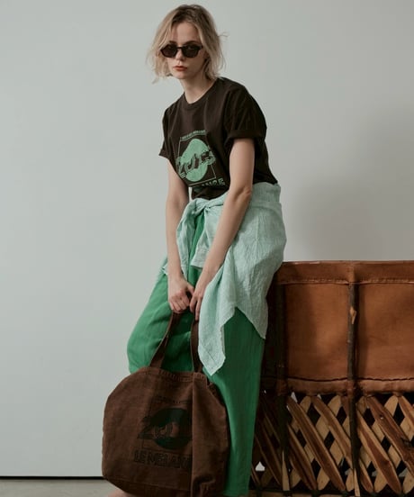 Pigment cotton canvas tote　bag  ラスト1点！